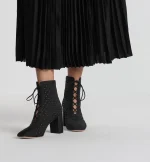Naughtily-D Heeled Ankle Boot - Image 6